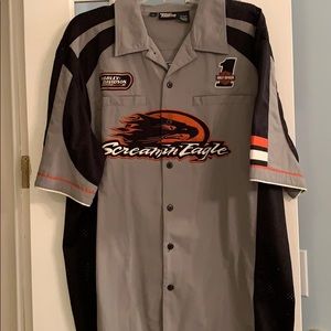 Harley Davidson Button Down